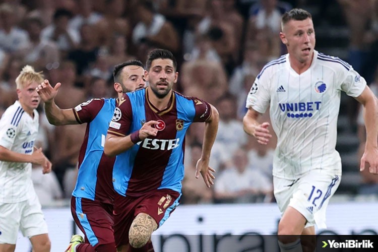 Trabzonspor, Şampiyonlar Ligi play-off turu ilk maçında yenildi