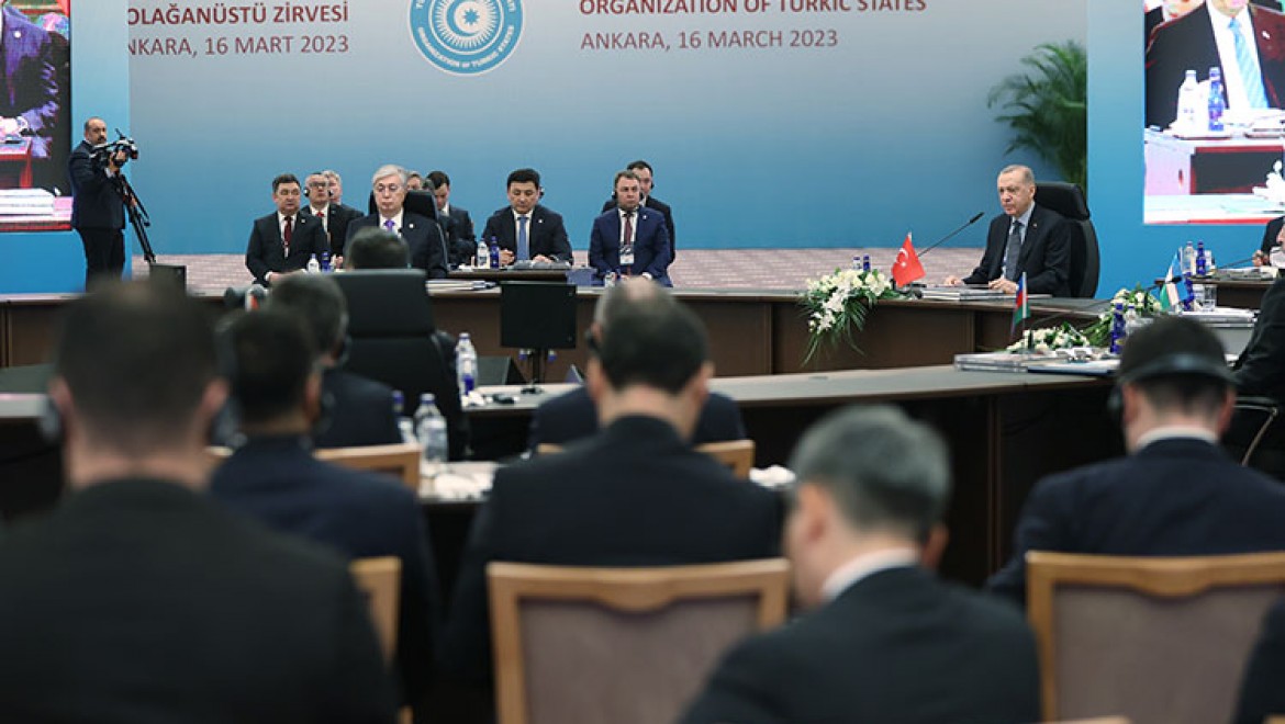 Cumhurbaşkanı Erdoğan: TDT olarak bölgesel ulaştırma, tedarik zinciri ve enerji güvenliğinde stratejik rol üstleneceğiz