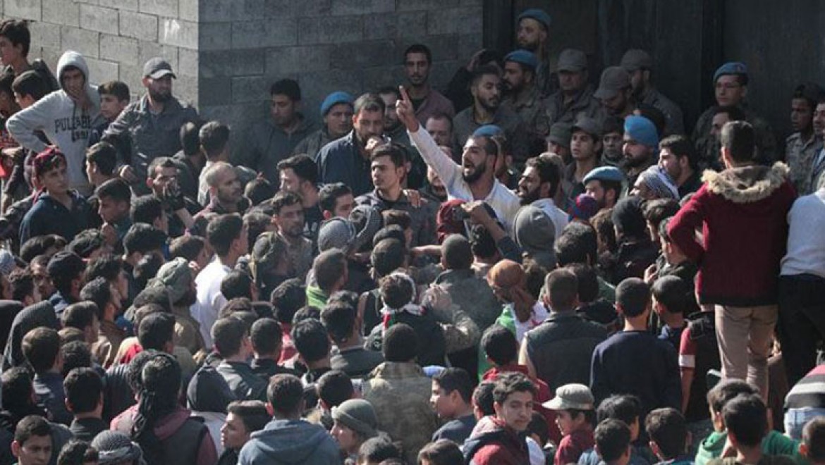 Bab'daki terör saldırısı protesto edildi
