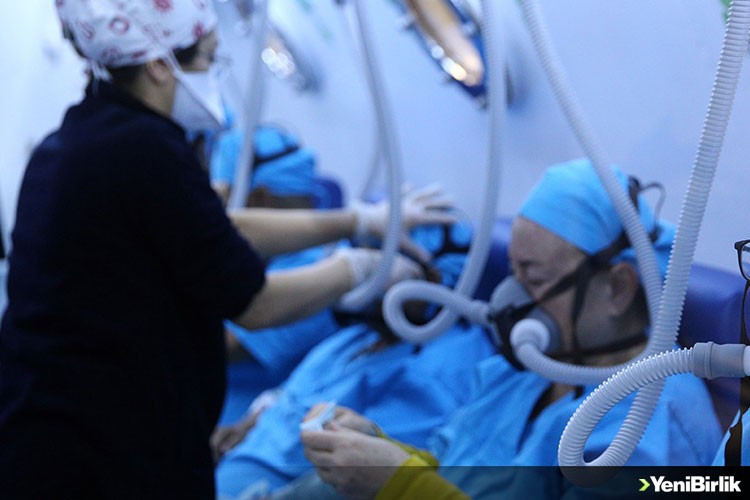 Ani görme kaybı yaşayan hasta, hiperbarik oksijen tedavisiyle iyileşti