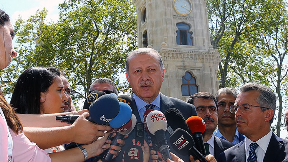 Cumhurbaşkanı Erdoğan'dan Almanya'daki Türklere çağrı