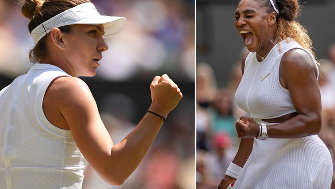 Wimbledon'da kadınlar finalinin adı Serena Williams-Simona Halep