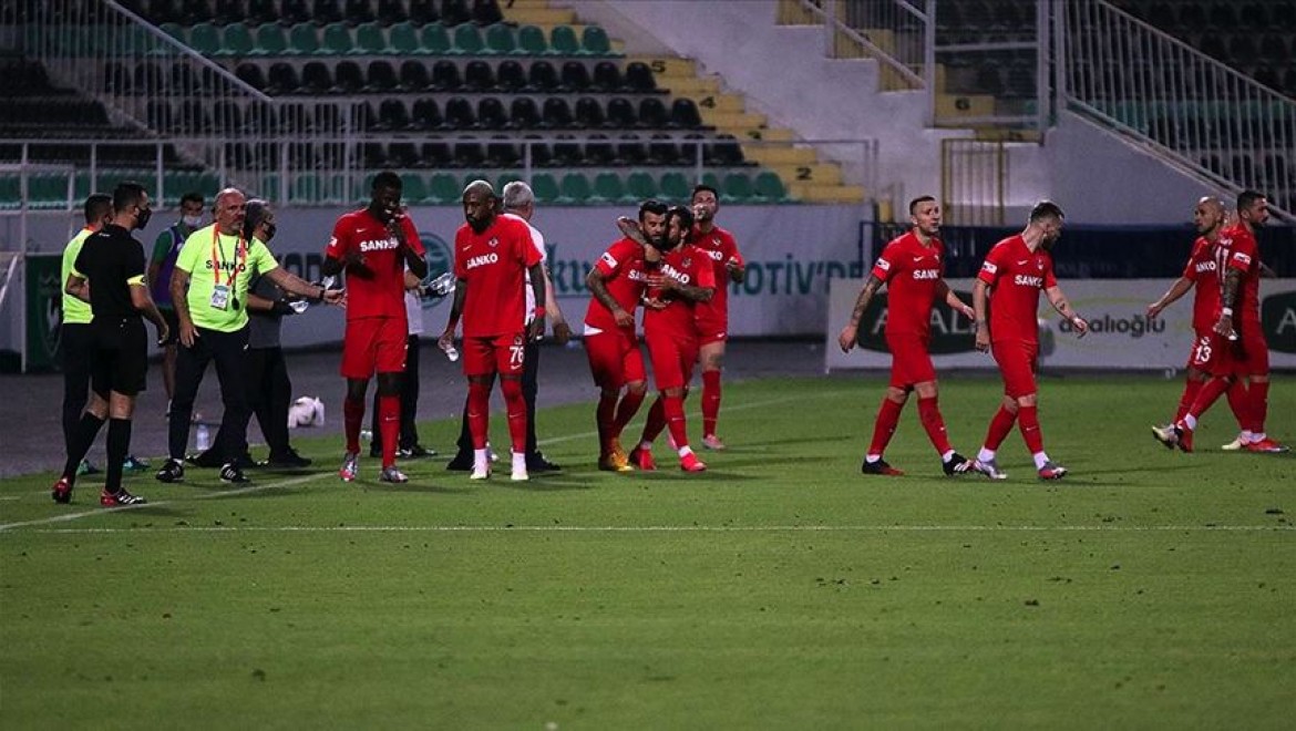 Gaziantep FK lige verilen aranın ardından yenilmezlik serisi yakaladı