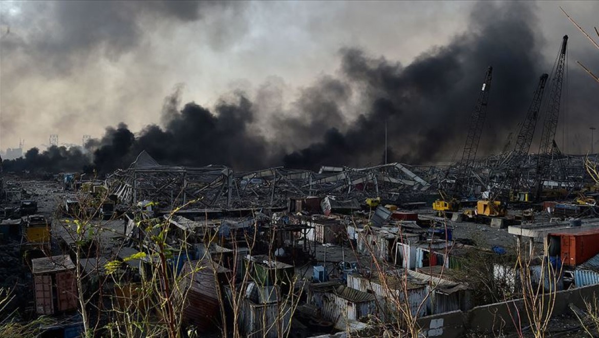 Beyrut Limanı'ndaki patlama 3 ila 5 milyar dolarlık hasara yol açtı