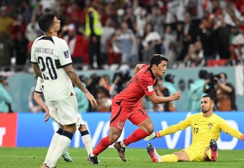 Portekiz'in ardından son 16 turu bileti alan ikinci takım Güney Kore oldu