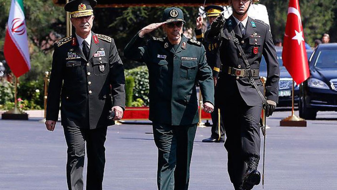 İran Genelkurmay Başkanı Tümgeneral Bakıri Ankara'da