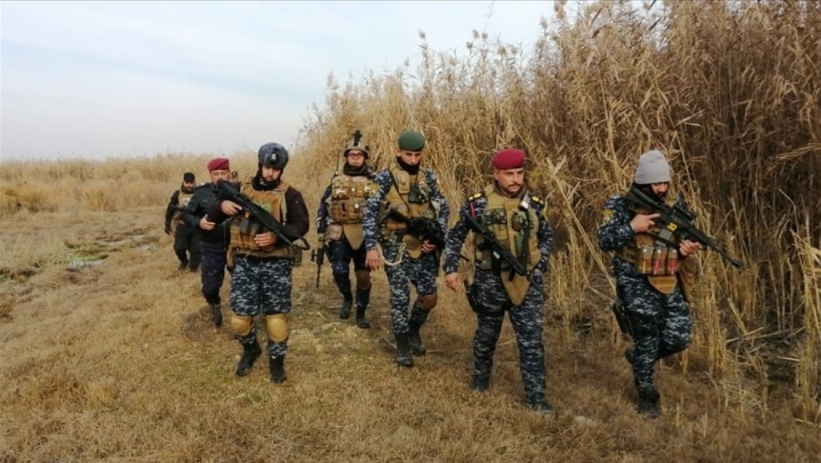 Irak'ın Kerkük kentinde terör örgütü DEAŞ'a ait 3 sığınak imha edildi