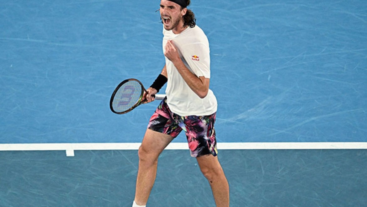 Avustralya Açık'ta Stefanos Tsitsipas çeyrek finale çıktı