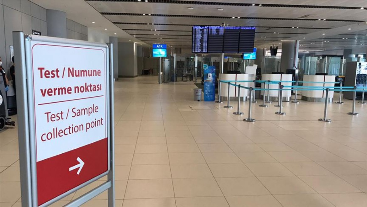 İstanbul Havalimanı'nda 1500 yolcuya koronavirüs testi yapıldı