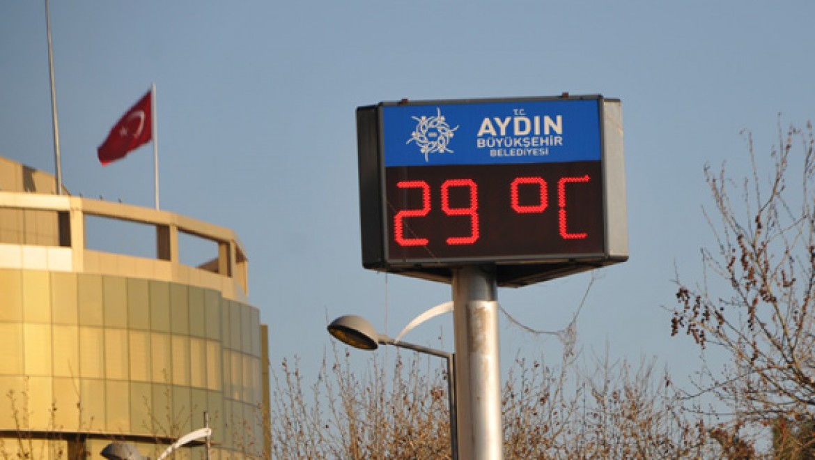 Aydın'da sıcak hava