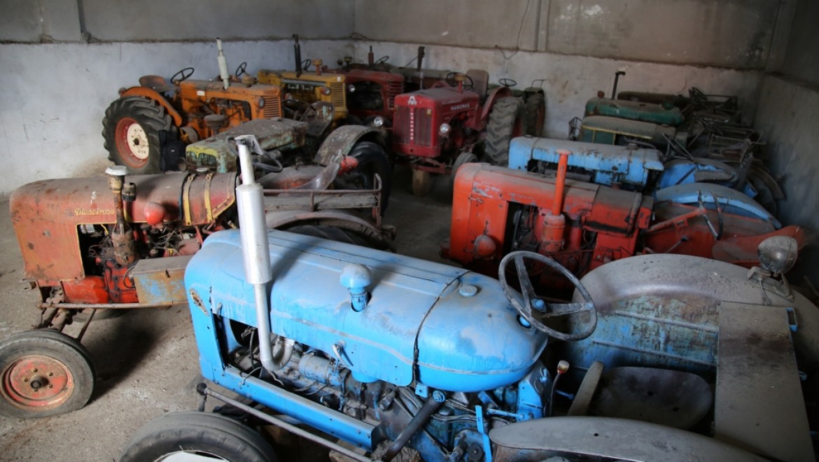 Bu Da Nostaljik Traktör Müzesi