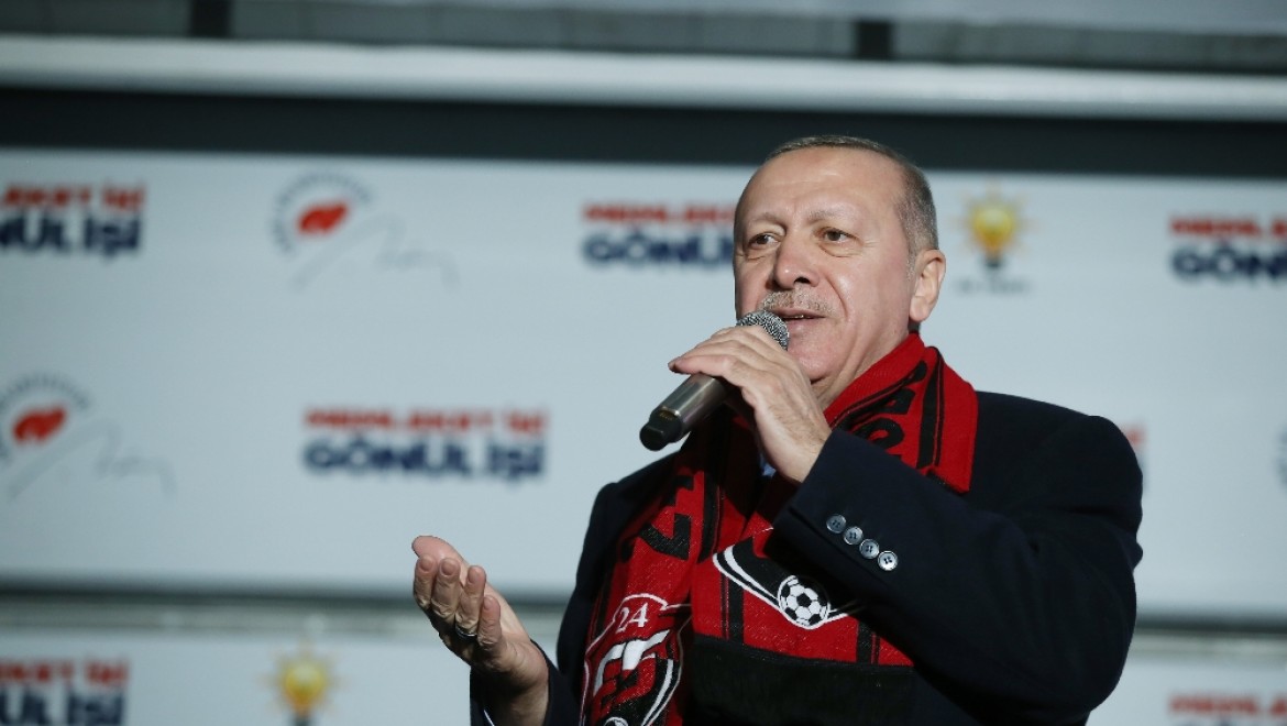 Cumhurbaşkanı Erdoğan'dan Muhalefete Tepki