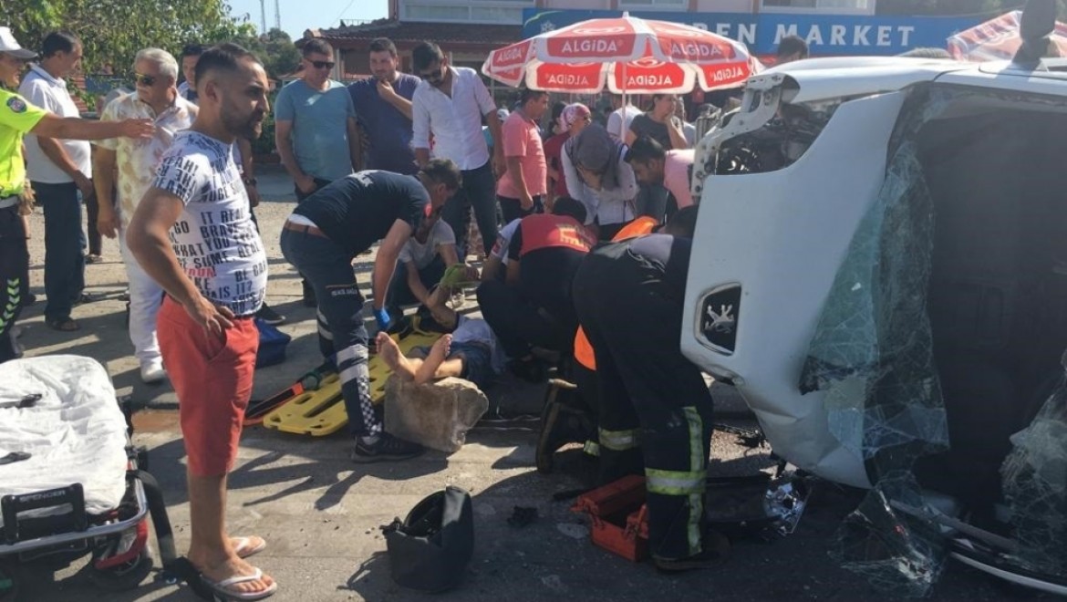 Fethiye’de Trafik Kazası: 6 Yaralı