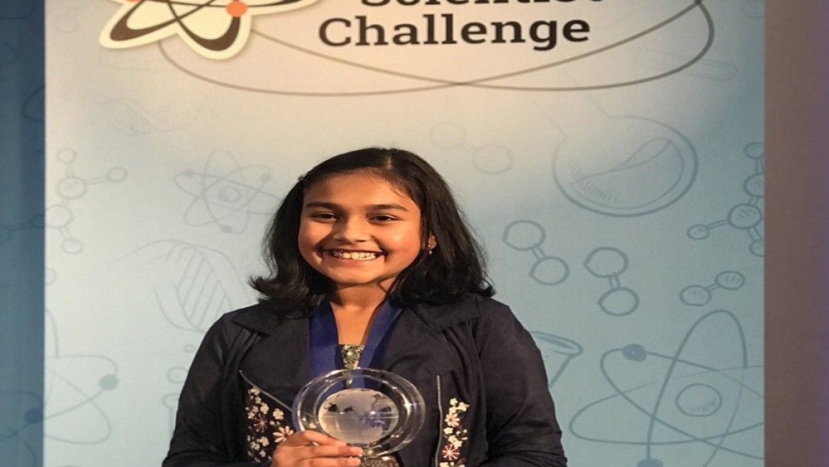 11 yaşındaki Gitanjali ABD'nin en genç bilim insanı oldu