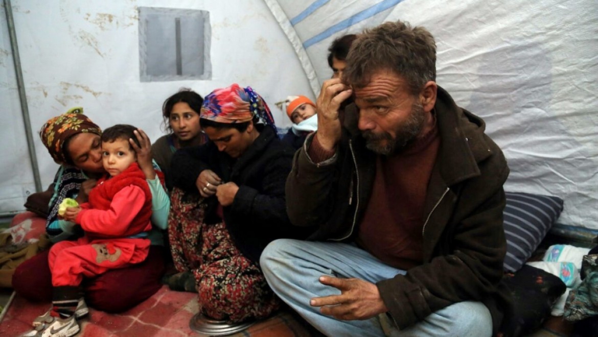 Ankara'nın göbeğinde çadır hayatı