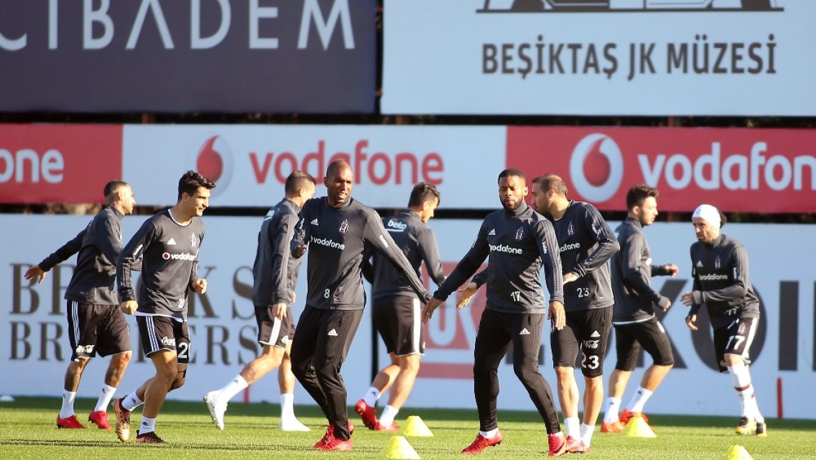Beşiktaş Osmanlıspor maçı hazırlıklarını sürdürüyor