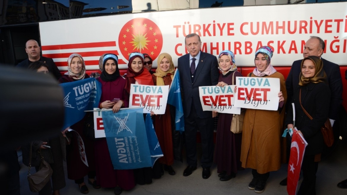 Cumhurbaşkanı Erdoğan üniversitelilerle buluştu