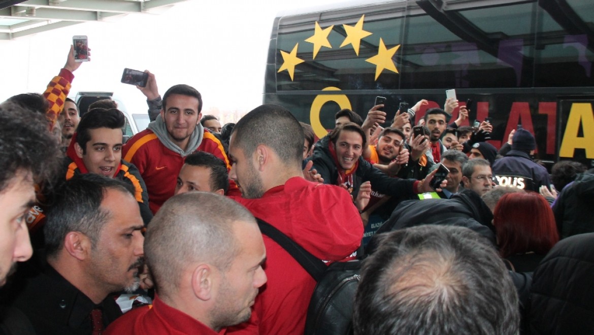 Galatasaray kafilesi Elazığ'da