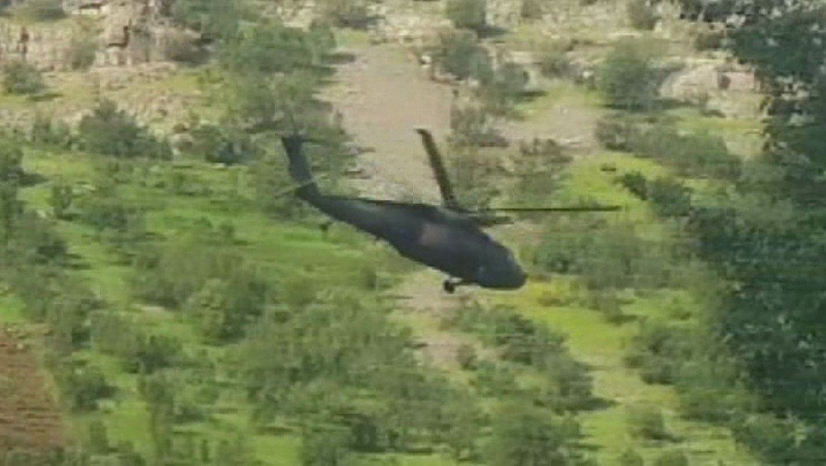 Kato'da helikopter hareketliliği