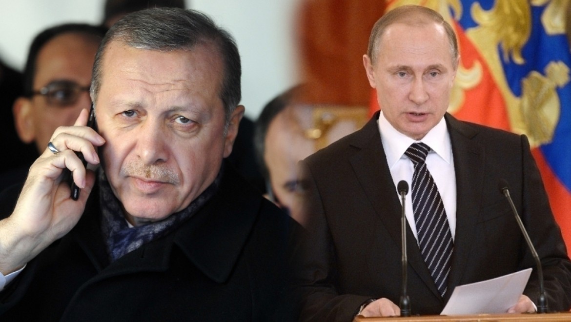 Putin Cumhurbaşkanı Erdoğan'ı aradı