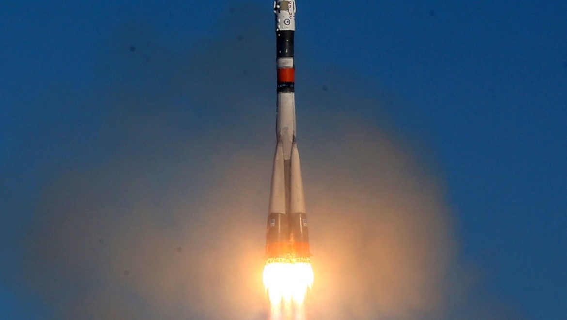 Soyuz uzaya fırlatıldı