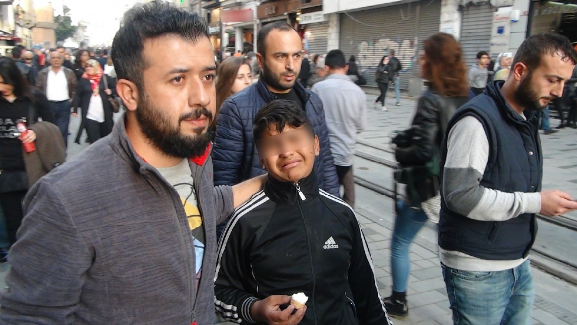 Taksim Meydanı'nda dilenci operasyonu