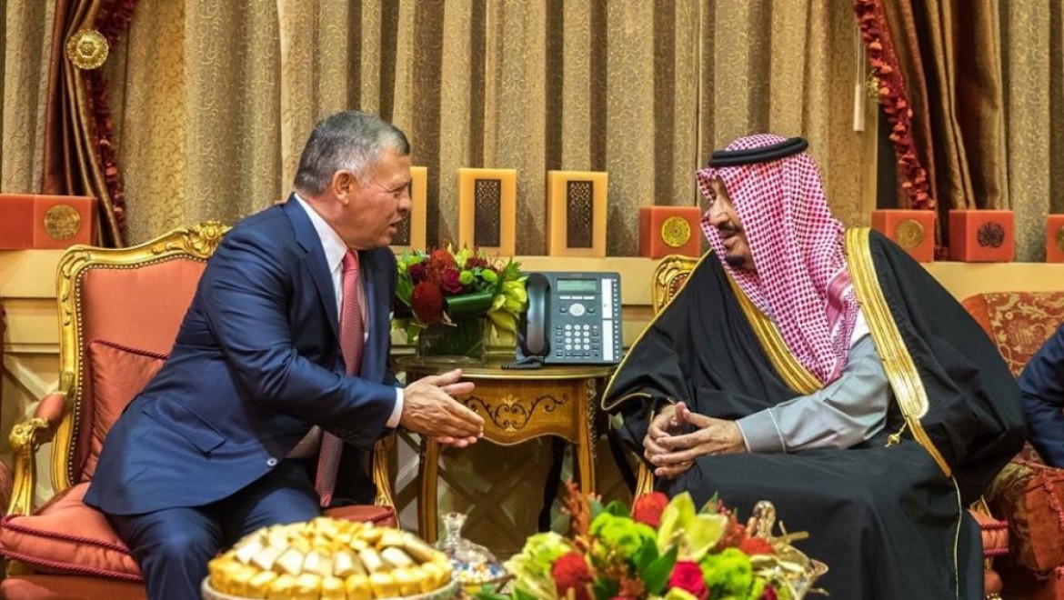Ürdün Kralı II. Abdullah, Kral Salman Bin Abdulaziz ile görüştü