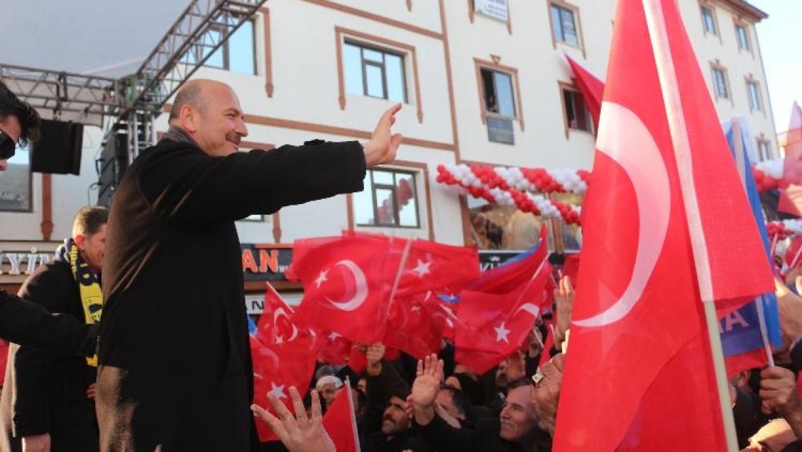 İçişleri Bakanı Soylu: ”Terör örgütü PKK Artık Milletimizin Huzurunu Bozamayacak”