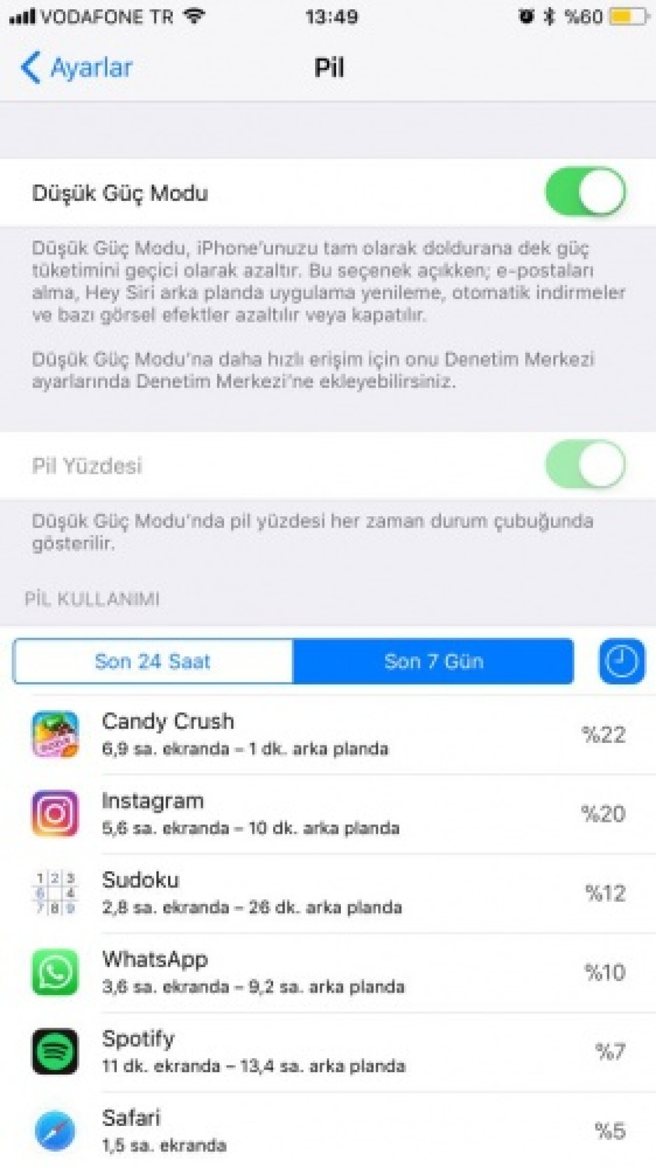 IOS11 Şarj Sorununu 10 adımda çözün! 4