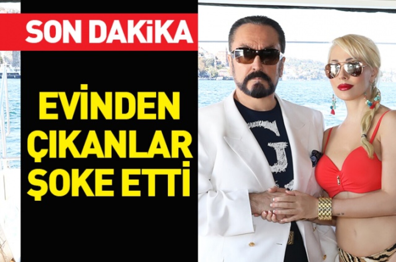 Adnan Oktar'ın evinde bunlar yakalandı 1