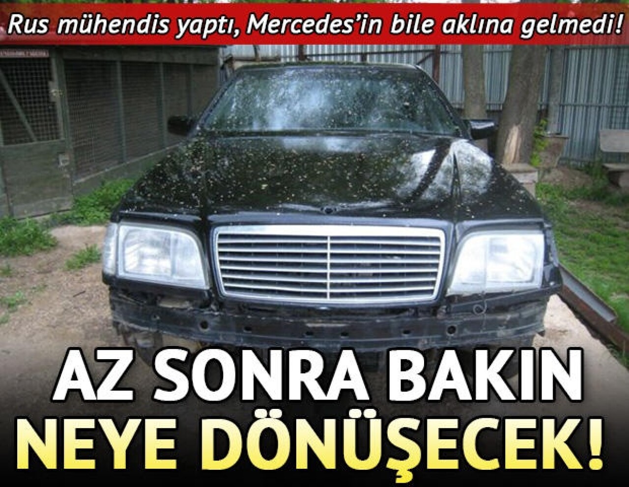 Mercedes Mercedes olalı böylesini görmedi 1