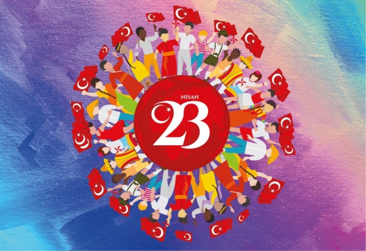 2020 Resimli 23 Nisan Ulusal Egemenlik ve Çocuk Bayramı Mesajları 9