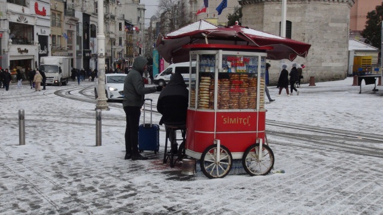 İstanbul'da kar manzaraları 12