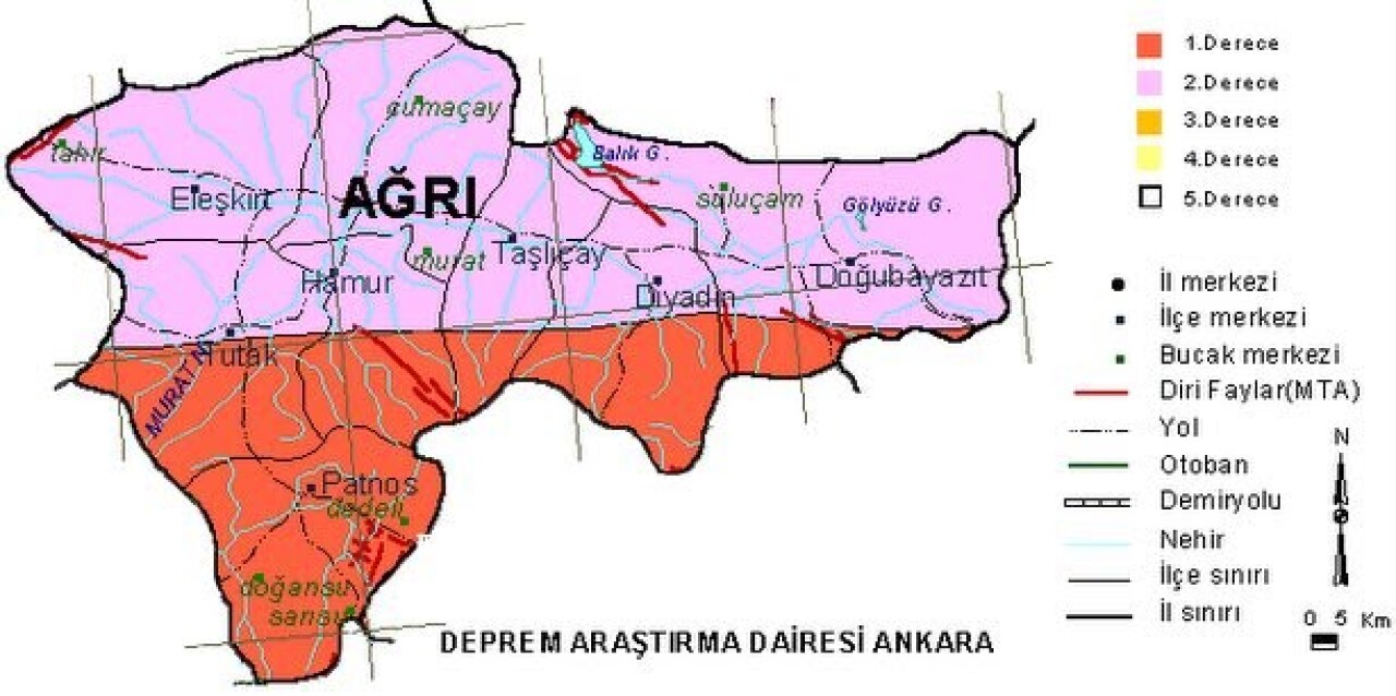 İllere göre deprem ve fay haritası! Oturduğum şehir sağlam mı? 76