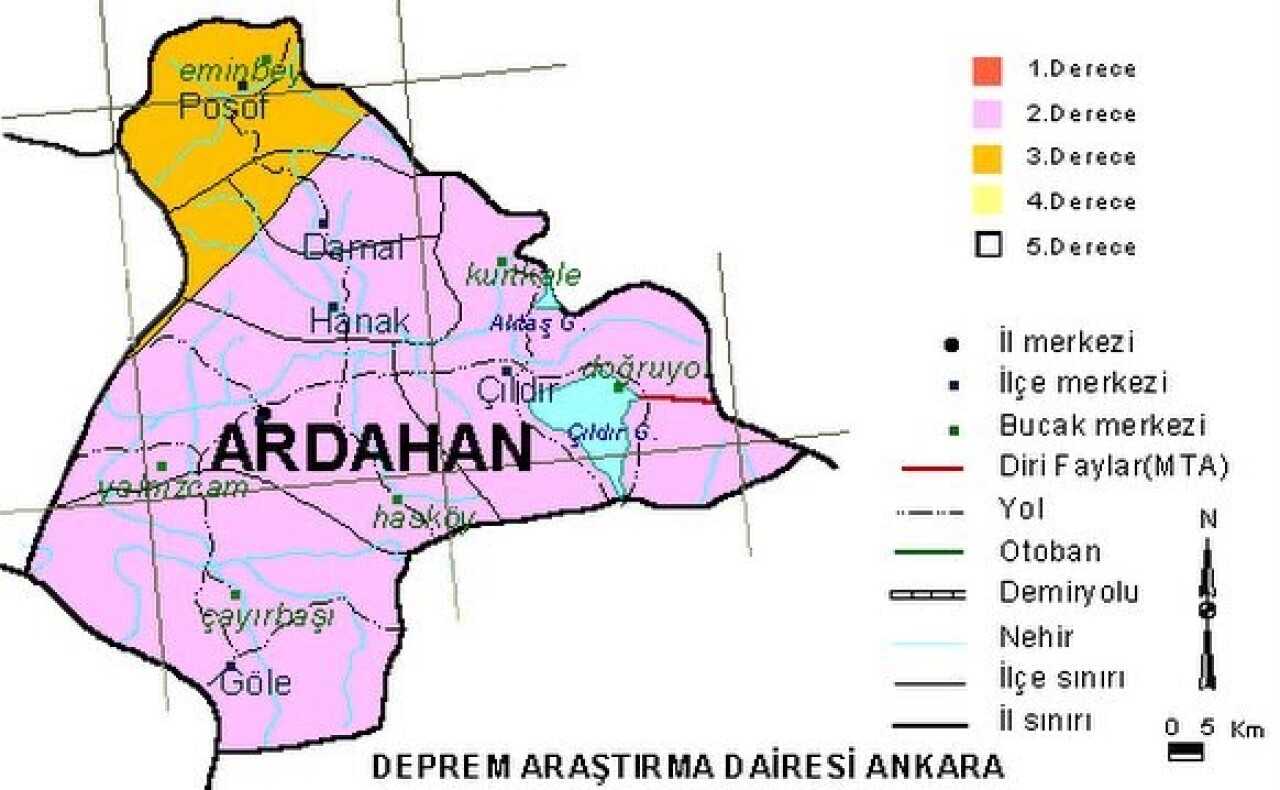 İllere göre deprem ve fay haritası! Oturduğum şehir sağlam mı? 70