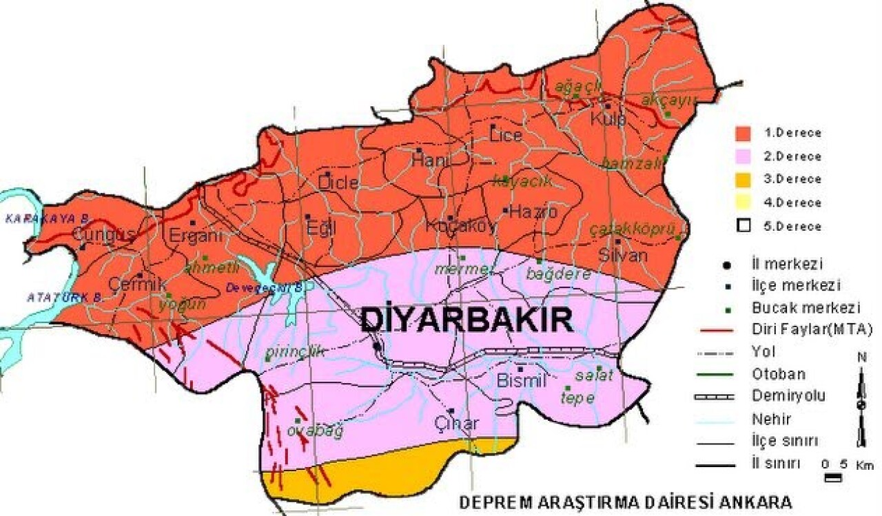 İllere göre deprem ve fay haritası! Oturduğum şehir sağlam mı? 55