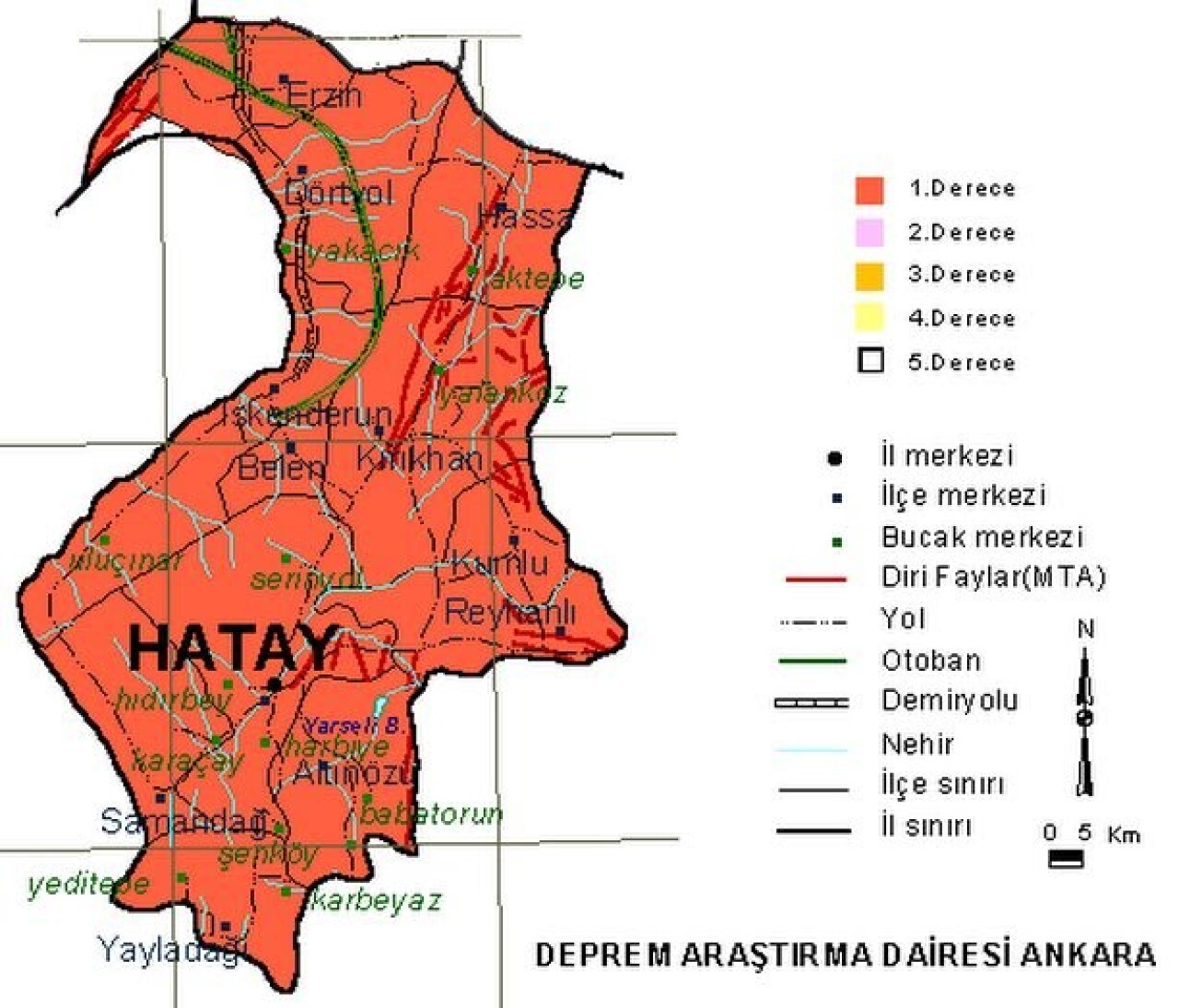 İllere göre deprem ve fay haritası! Oturduğum şehir sağlam mı? 46