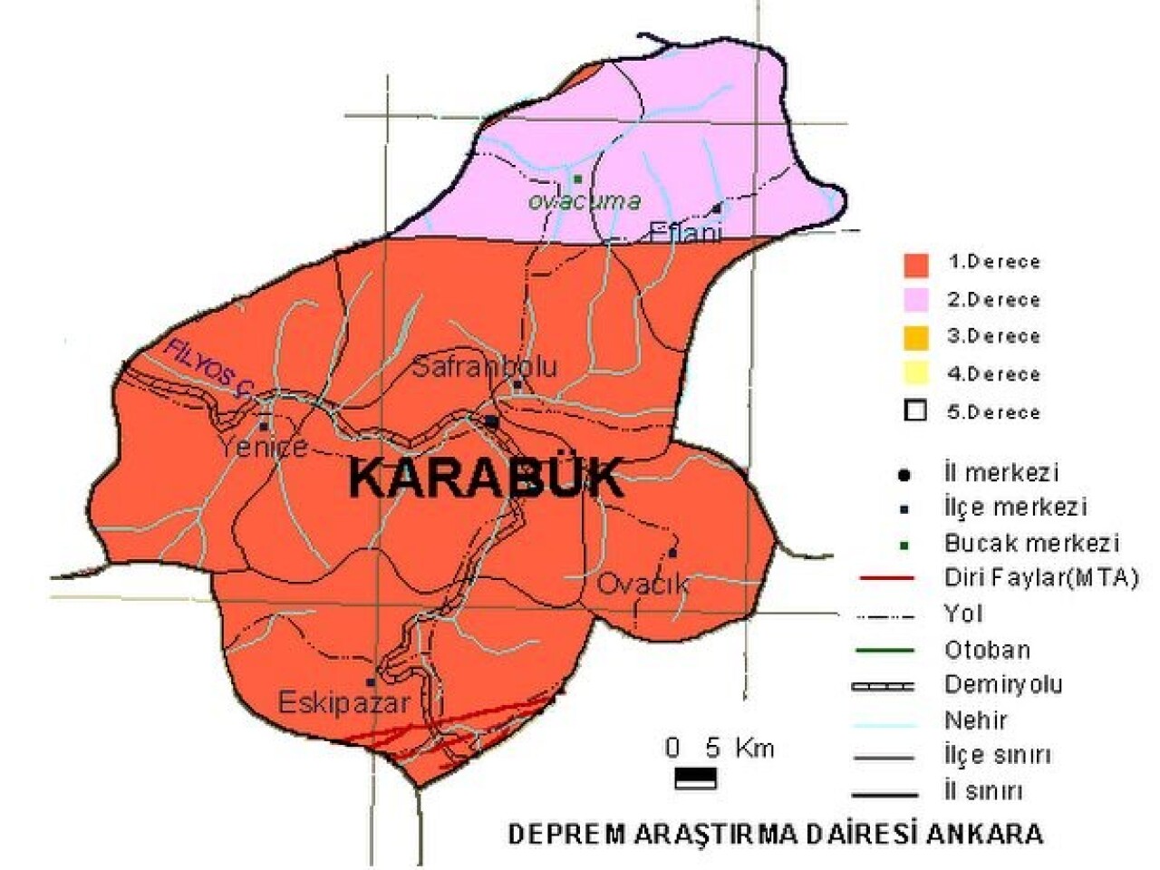 İllere göre deprem ve fay haritası! Oturduğum şehir sağlam mı? 40