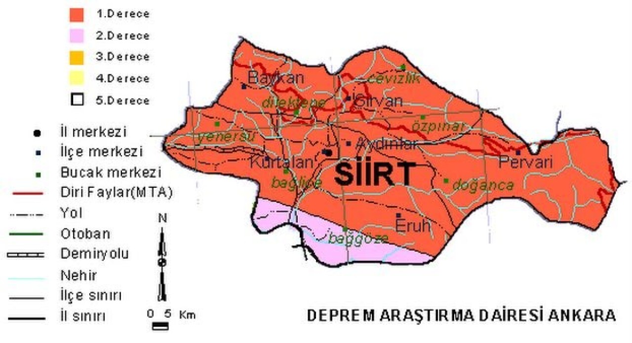 İllere göre deprem ve fay haritası! Oturduğum şehir sağlam mı? 15