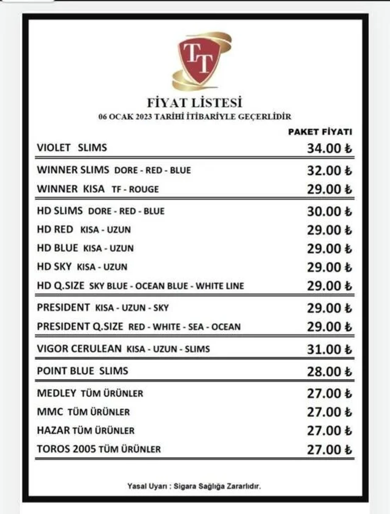 2023 Güncel Sigara Fiyatları! Sigara kaç lira, kaç TL? 4