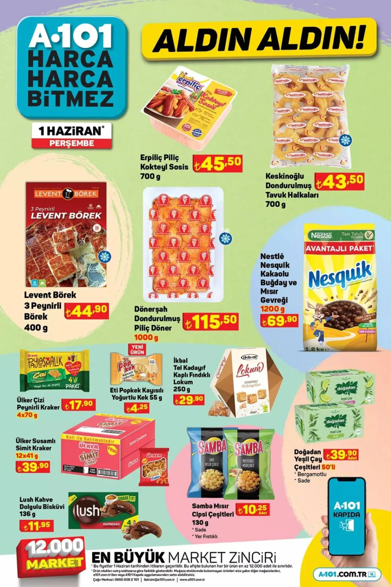 Çeyiz Düzenler A101'e Koşun! A101 01 Haziran Aktüel Katalog 6