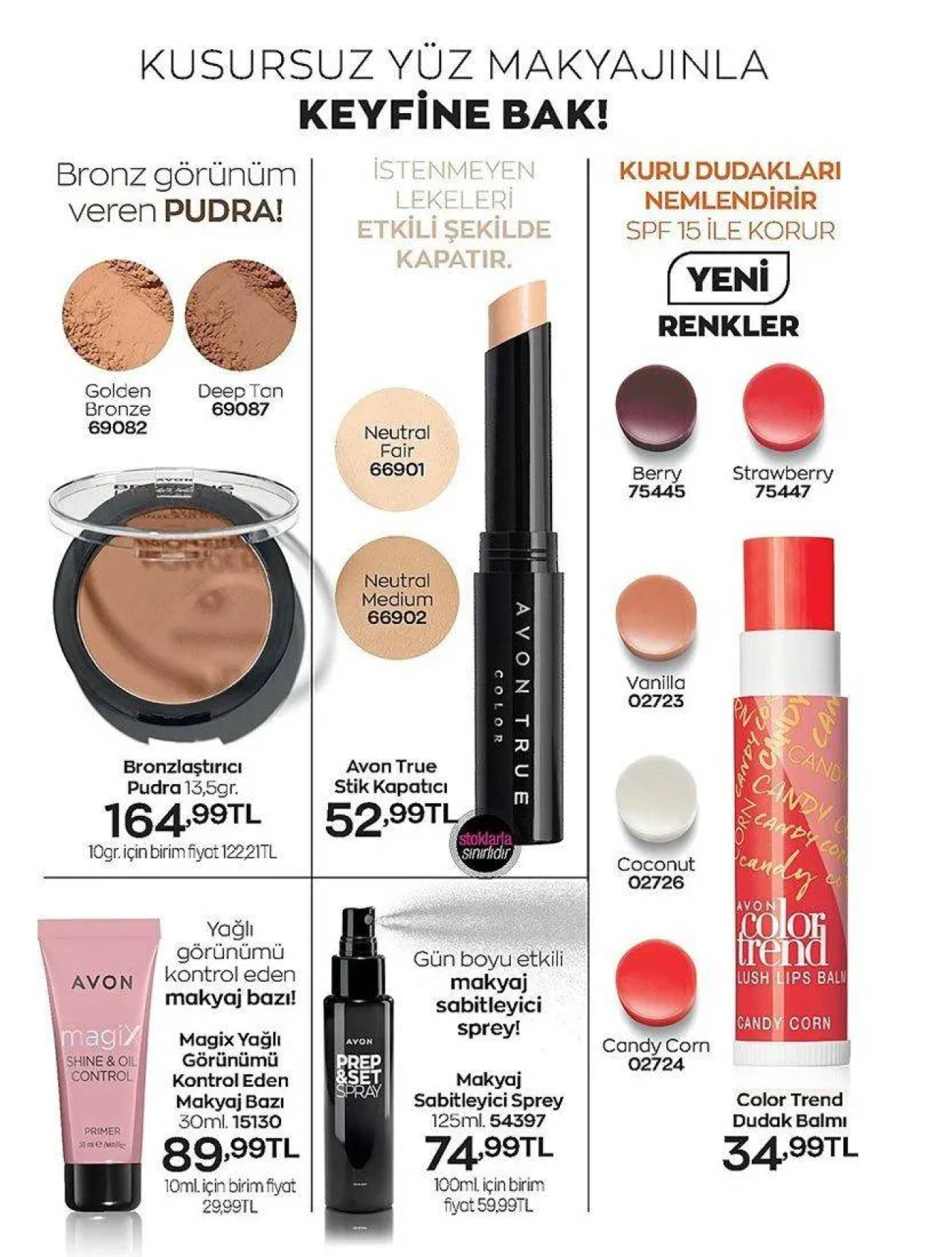 Avon'un Popüler Ürünlerinde Dev İndirim! Avon Haziran 2023 Katalog 67