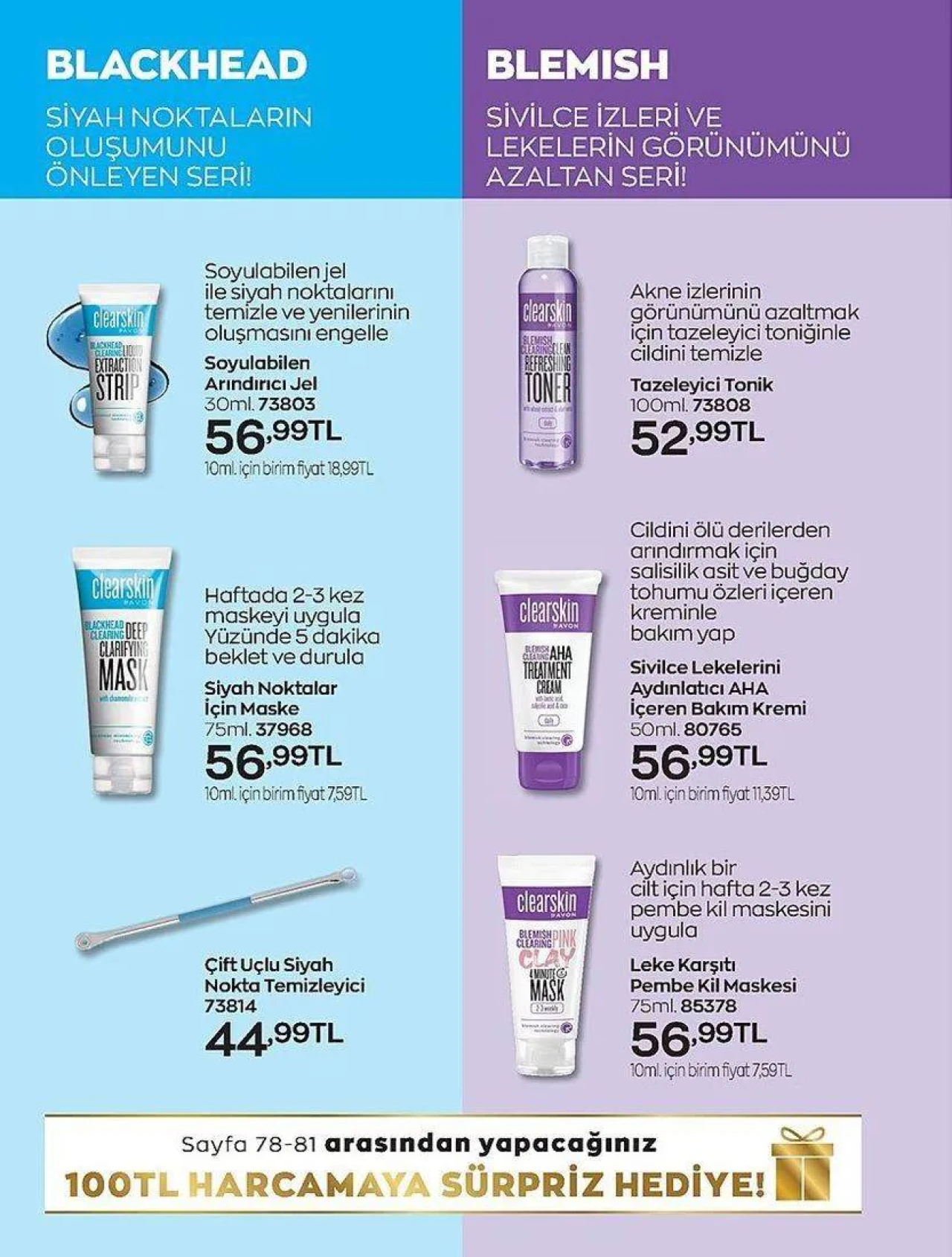 Avon'un Popüler Ürünlerinde Dev İndirim! Avon Haziran 2023 Katalog 107