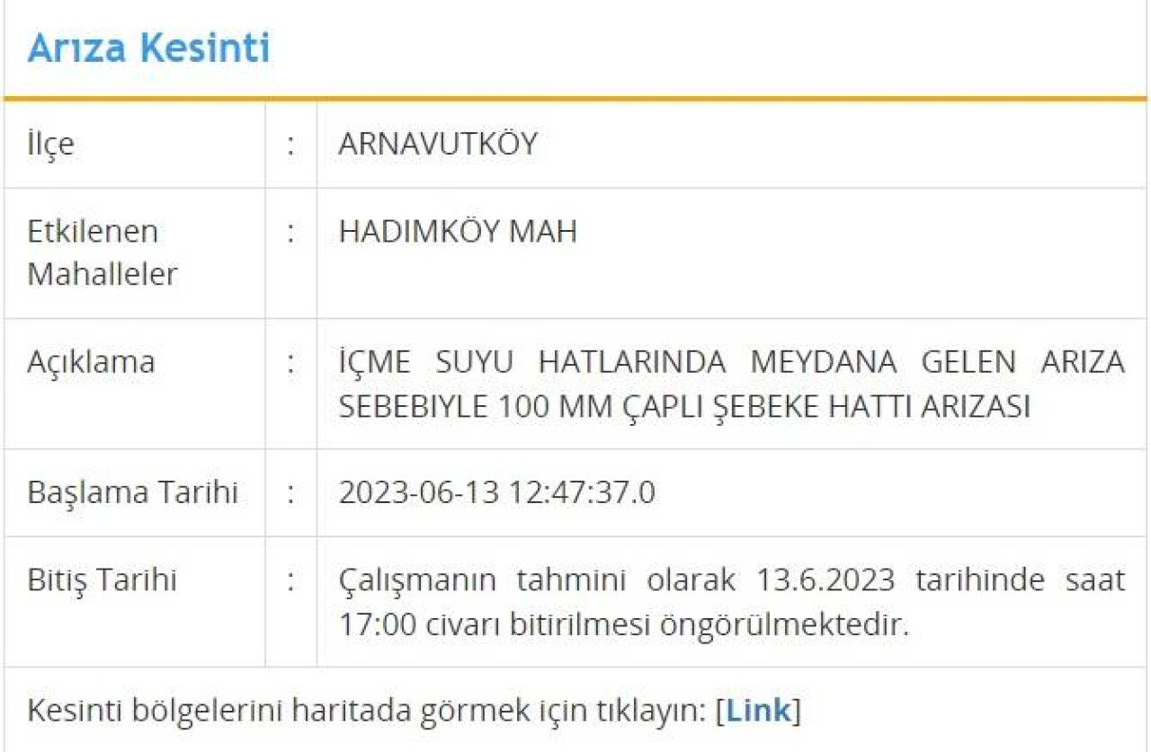 İstanbul'da yarın hangi ilçelerde elektrik kesintisi olacak 17