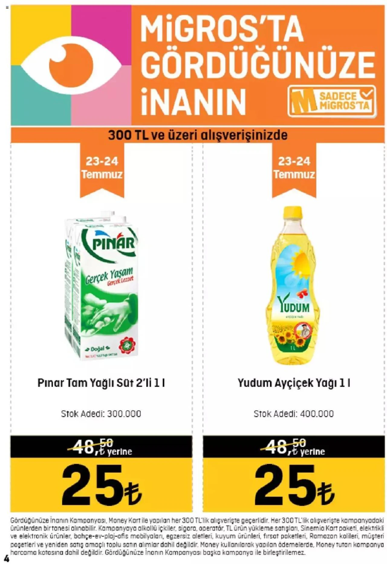 Migros Aşure Ayı kampanyası başladı 20-02 Ağustos 2023 11