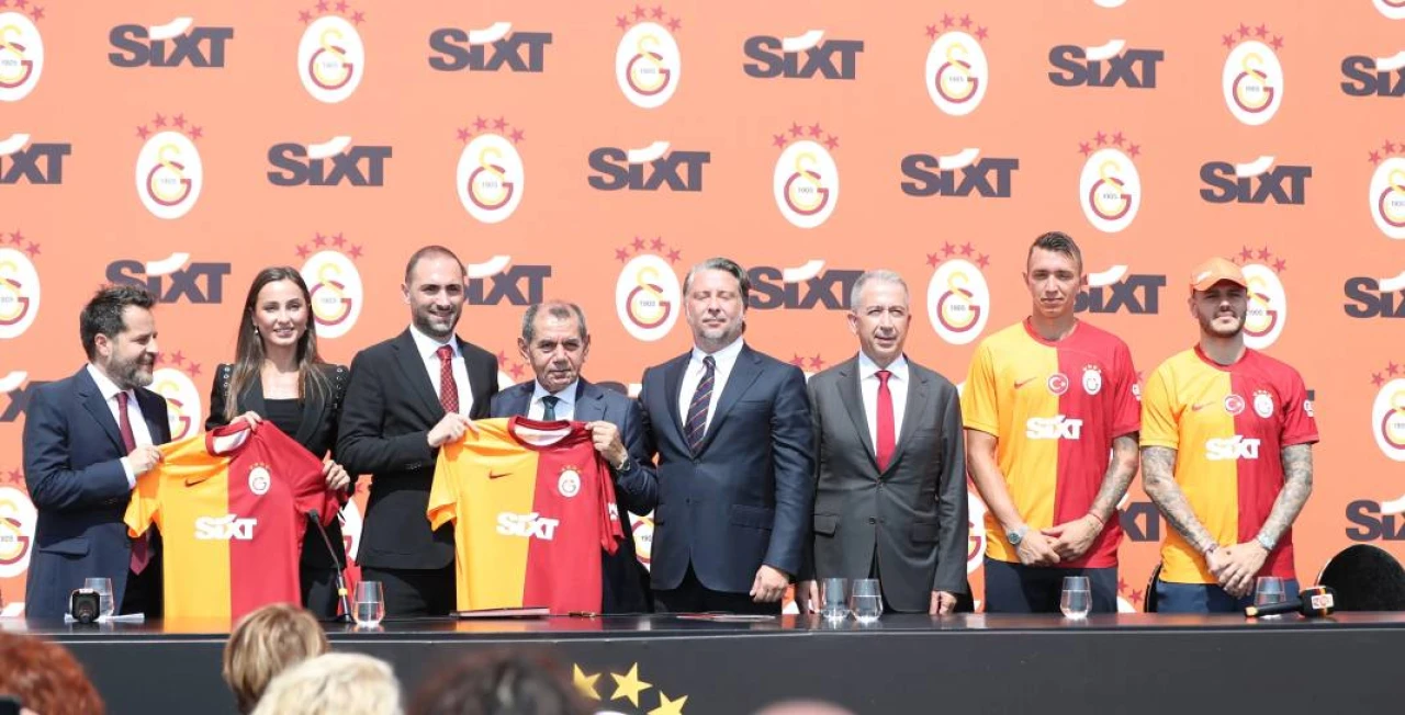 Galatasaray, Sixt ile sponsorluk anlaşmasını uzattı 4