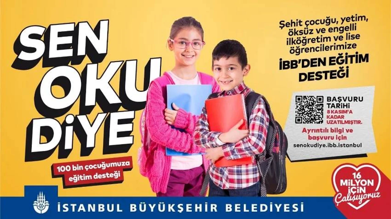 İBB’den ilk, orta ve lise öğrencilerine burs! İBB Sen Oku Diye bursu başvurusu nasıl yapılır 2023? 1