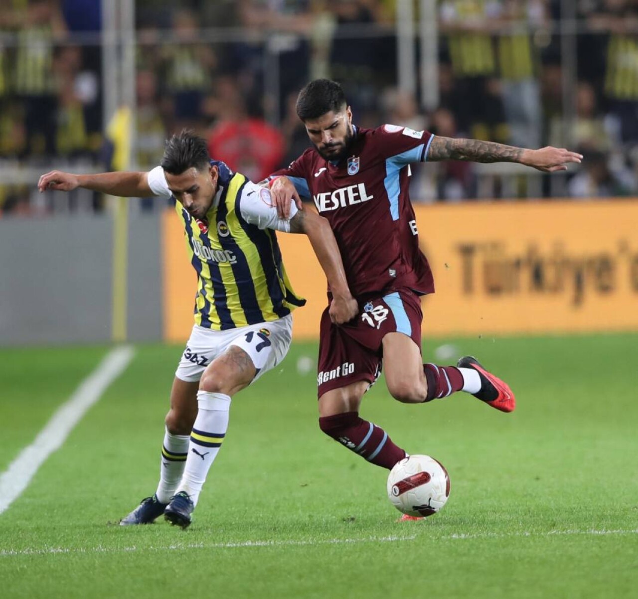 Fenerbahçe'nin serisini Trabzonspor bitirdi! 26 yıl sonra tarihe geçen zafer 32