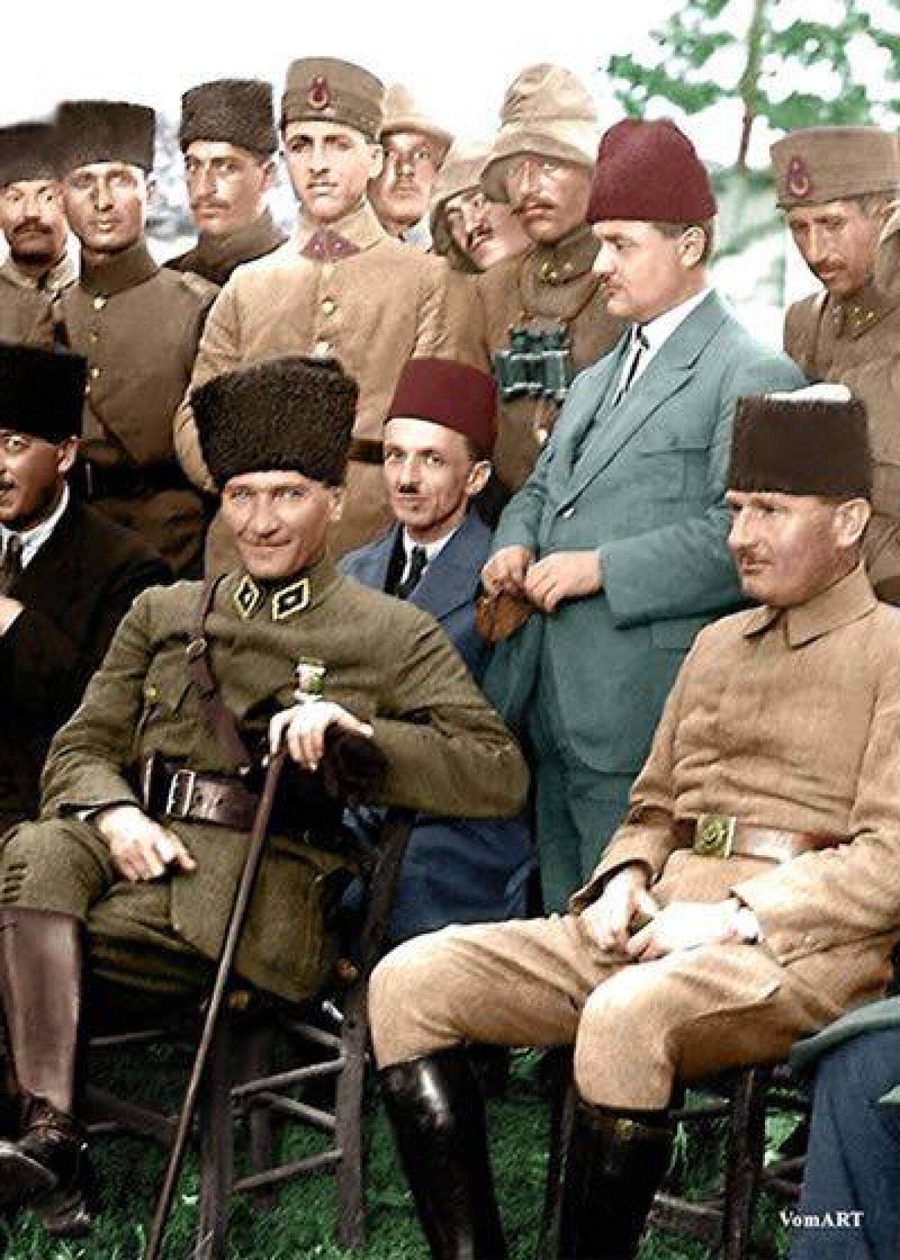 ATATÜRK'ÜN BİRBİRİNDEN GÜZEL FOTOĞRAFLARI 104