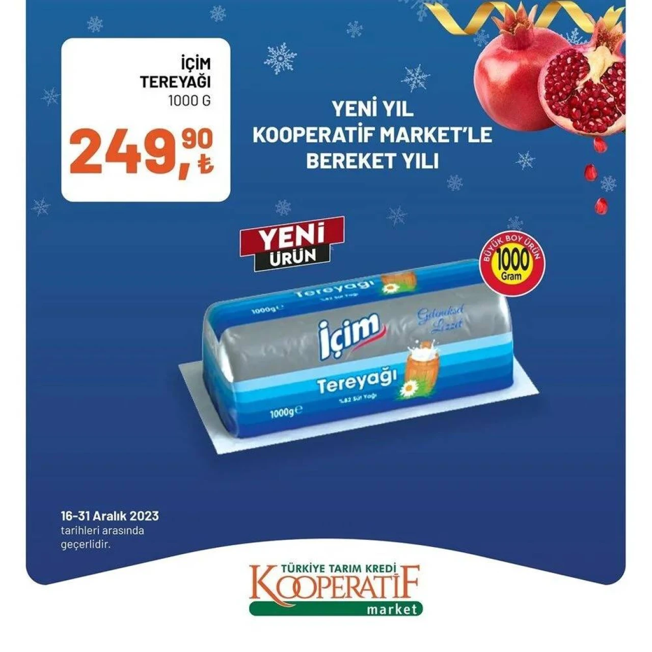 Tarım Kredi Kooperatif Market 16-31 Aralık 2023 kataloğu, bu hafta hangi ürünler indirimde? 11